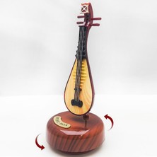 OEM Müzik Kutusu Mekanizmalı Dönen Ahşap Ud