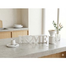 Baykuş Pazar Arteson 3D Baskı "home" Kalpli Dekoratif Obje - 15 Renk Seçeneği