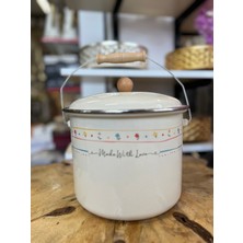 Hasgül Emaye Yoğurt Tenceresi