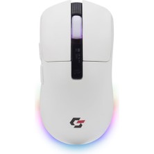 Gravion Sharper Rgb Işıklı Kablosuz Gaming Mouse 12000 Dpı, Ultra Hafif, Bluetooth + 2.4g + Kablolu, Sessiz Tıklama