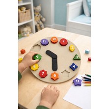 Bit Byte Brick Bul- Tak Eğitici Oyuncak - Zaman Öğrenme ve Saat Puzzle Seti