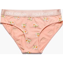 Paul Kenzie Desenli Kadın Slip Külot - Noodle