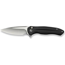 Civivi Button Lock Kitefin Black Aluminum Handle Satin Finished 14C28N Blade Çakı