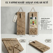 Kişiye Özel Fotoğraflı Ahşap Duvar Panosu - Bohem ve Şık