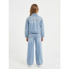 Escabel Kız Çocuk 3lü Alt Üst Kombin Takmı 5-13 Yaş SET0480