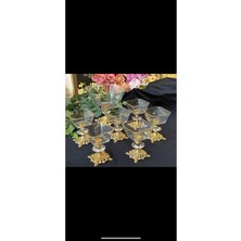 Alfafe Home 7 Parca Yaldızlı Kase Seti