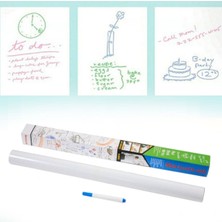 Lunaev   Silinebilir Kalemli Sticker  Duvara Yapışabilen Yazı Tahtası 60X100 cm