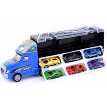 MEGA Tırpark ,metal Arabalı,kaydıraklı ,taşınabilir  37 cm Uzunluğunda