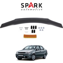Spark Oto Aksesuar Fiat Albea 2005-2012 Yıl Aralığı Uyumlu Kaput Rüzgarlığı 3mm