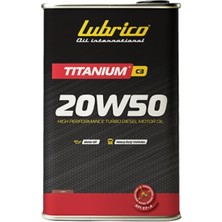 Lubrico Lubrıco Tıtanıum C3 20W-50 Motor Yağı - 16 Lt