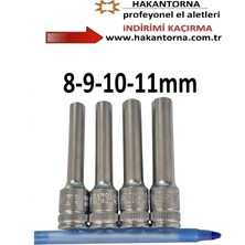 ALWAYSSPEED H Rico 4 Parça  1/2 Uzun Lokma 8-9-10-11MM