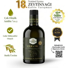 Egelya Bebek Zeytinyağı 500 ml | 0,2 Asit, Ödüllü, Natürel Sızma Ek Gıdaya Geçişe Uygun, Bebek Masaj Yağı