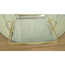 Alfafe Home Kulplu  Madlen Sunum  Servis Tabağı