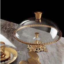 Alfafe Home Paşabkapaklı Lüx Kek Pasta Fanusuahçe Cam