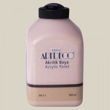 Artdeco 3654 Sütlü Kahve Akrilik Boya 500 ml Su Bazlı Özellikleriyle Sanatsal Kullanım İçin