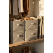 Seryat 4 Adet Dolap Içi Düzenleyici Raf Düzenleyici Saklama Katlanabilir Kıyafet Organizeri  45X25X20