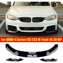 Bmw F36 2014-2020 4.seri Piona Black Mtech Ön Lip