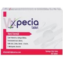Xpecia Kadın Tipi Saç Dökülmesi Için Bitkisel Tablet 60 Adet