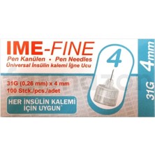Ime-Dc Ime-Fine Kalem Iğne Ucu 4mm (1 Kutu - 100 Adet)