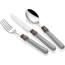 Easy Life Rivadossi Sandro Classic Gri 24 Parça Çatal Bıçak Seti