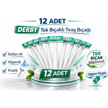 Lunaev Derby Tek Bıçaklı Tıraş Bıçağı Avantajlı Paket Seçenekleri 12 Adet