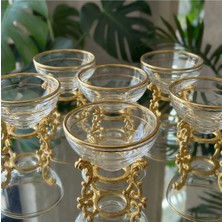 Alfafe Home 6 Lı Lüx Kahve Yanı Mini Lokumluk Şekerlik Sosluk Reçellik Çerezlik Kase