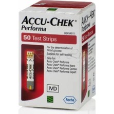 Roche Accu-Chek Performa Şeker Ölçüm Stribi 50LI - 5 Li Paket