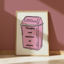 Des Vu Print Thoughts And Opinions Of Others Pinterest Temalı Çerçevesiz Poster