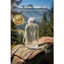 4Berry 750 ml Spor Matara – Sızdırmaz Kapaklı, Tek Elle Kullanım, Askılı Taşınabilir Su Şişesi
