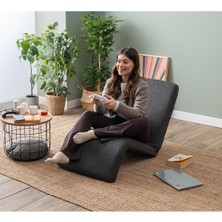 Pafu Nami Fonksiyonel Mekanizmalı Oyuncu Koltuğu - Keten Koyu Gri