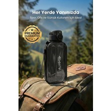 4Berry 750 ml Spor Matara – Sızdırmaz Kapaklı, Tek Elle Kullanım, Askılı Taşınabilir Su Şişesi