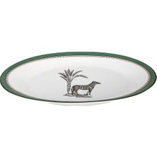 Qua Home Jungle Muse Kayık Tabak 32 cm