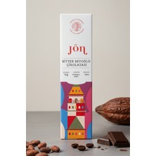 Jön Bitter Beyoğlu Çikolatası, %72 Kakao, Orta Kavurma, 44gr