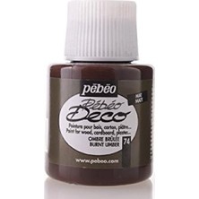 Pebeo 205-74 Deco Akrilik Ahşap Boyası 110 ml Kahverengi Mat Görünümlü Özellik