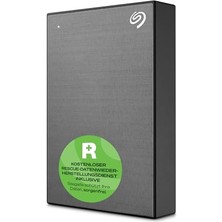 Seagate One Touch 4 Tb Taşınabilir Harici Sabit Sürücü, Şifre Erişimli Donanım Şifreleme, Pc, Dizüstü Bilgisayar ve Mac, Xbox One ve Serisi, Ps4, Ps5, USB 3.0, Uzay Grisi, STKZ4000404