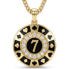 Winners Jewels 7 Figürlü Chip Kolye Ucu