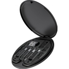 MiraLive Konfulon SN06 3in1 Kablo ve Kart Düzenleyici - Siyah