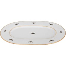 Qua Home Bee Royal Kayık Tabak 27 cm
