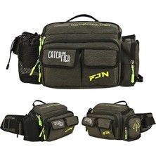 Fujin Ajigo Bel Çantası Khaki - Balıkçı Çantası