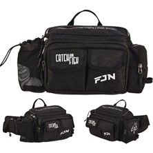 Fujin Ajigo Bel Çantası Black - Balıkçı Çantası
