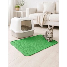 Plastik Kedi Paspası – Kaymaz, Su Geçirmez, Kolay Temizlenebilir Kedi Tuvalet Önü Paspası