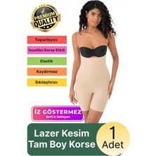 Svein #korse Sıkılaştırıcı Iz Bırakmayan Kaymayan 2 Beden Küçülten Kadın Lazer Kesim Tam Boy Askılı Korse