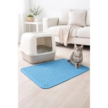 Plastik Kedi Paspası – Kaymaz, Su Geçirmez, Kolay Temizlenebilir Kedi Tuvalet Önü Paspası