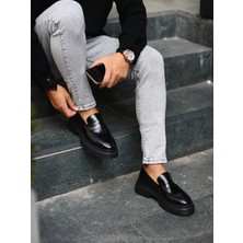 Serhat Özköroğlu LFR-F136-1 Acma Merdane Ayakkabı Siyah