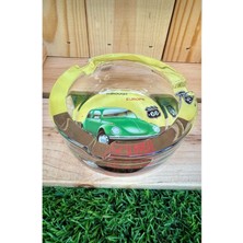 Panda Hediyelik Yuvarlak Cam Küllük/vosvos Volkswagen Cam