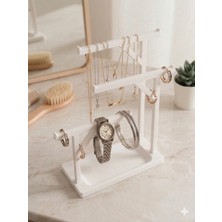 Baykuş Pazar 3 Katlı Takı ve Aksesuar Düzenleyici Stand