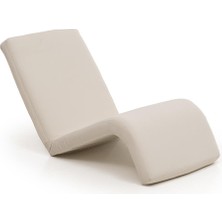 Pafu Nami Outdoor Su Geçirmez Fonksiyonel Mekanizmalı Şezlong - Bej