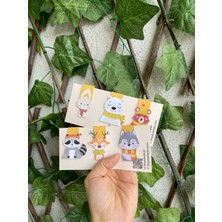 Tiny Stories TR Mıknatıslı Kitap Ayracı - Hayvan Karakter Temalı-3/ 6 Adet -Magnetic Bookmark Page Marker