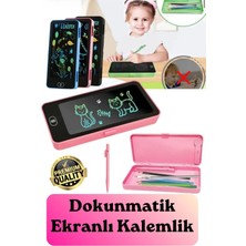 Svein #tablet Pratik Eğitici Eğlenceli Not Alma Yazı Tableti Özel Kalemli LCD Dokunmatik Ekranlı Kalemlik