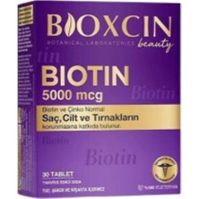 Bioxcin Biotin 5000 Mcg 30 Tablet ( 1 Adet )